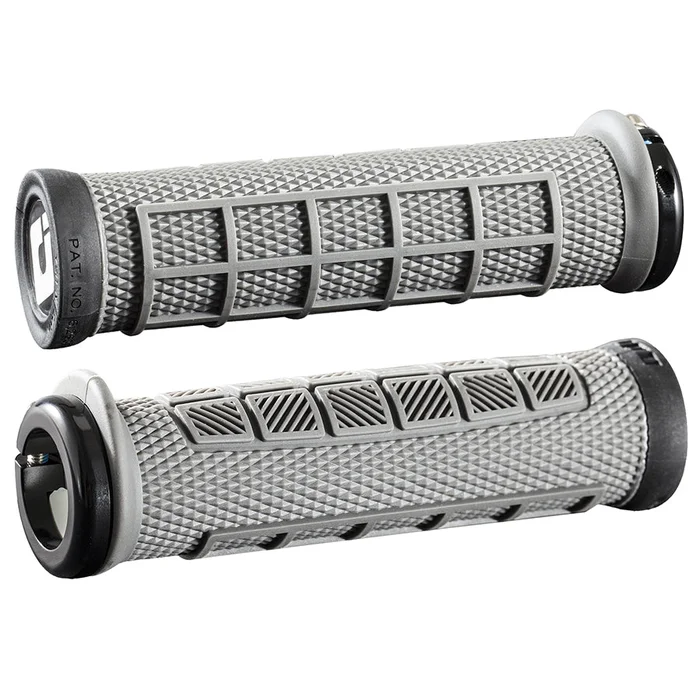 ODI Elite Pro Grips – Graphite Black Lock-On