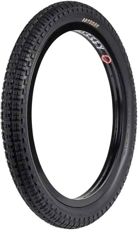 Odyssey BMX Bicycle Tires – Durable Clincher, High-Performance Knobby & Street Patterns with Dual & Single Ply Casings for Street, Dirt, and All-Terrain Riding