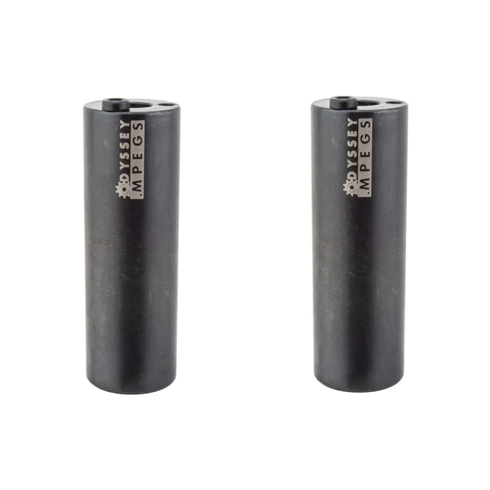 Odyssey MPEG 14mm Pegs with 3/8″ Adaptor Sold In Pairs Black