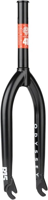 Odyssey R15 20″ Chromoly Fork for 3/8″ Axel 1 1/8″ Steer Tube 15mm Offset Black