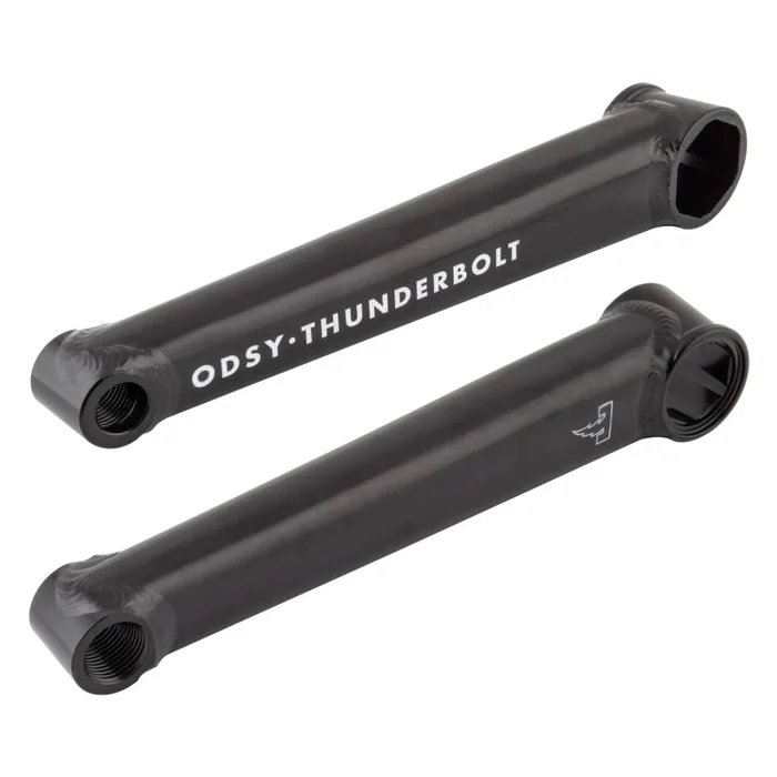 Odyssey Thunderbolt Crankset – 175mm Right Hand Drive Rust Proof Black