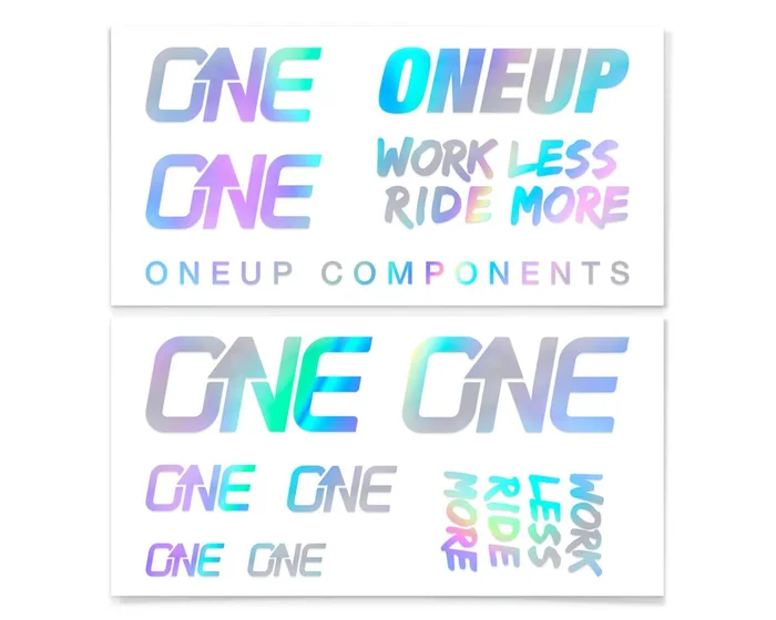 OneUp Components Decal Kit (Oil Slick)