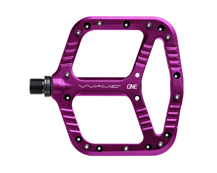 OneUp Components Wave Platform Pedals (Purple)
