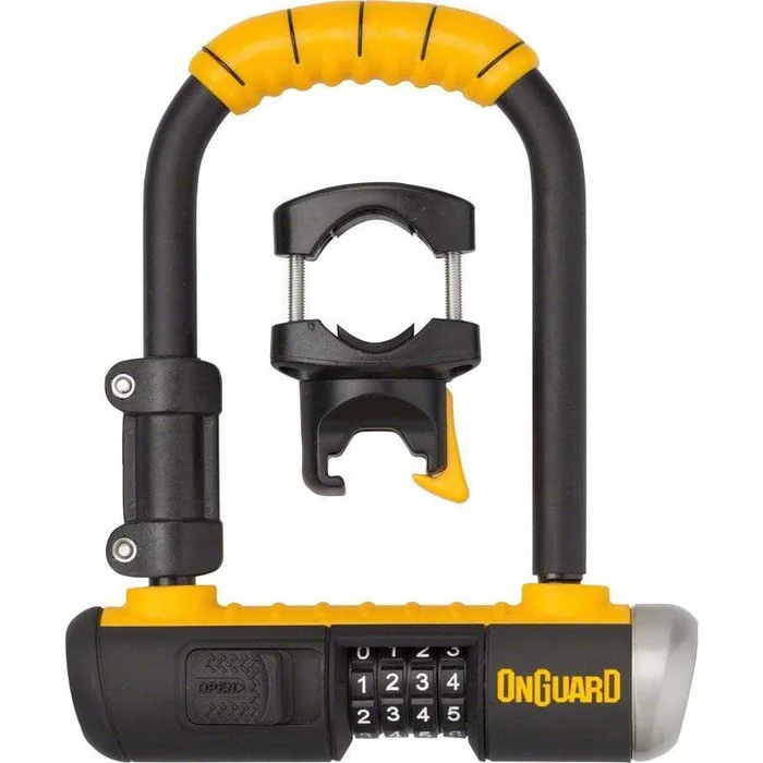 OnGuard Combo Mini U-Lock – 3.5 x 5.5″, Combination