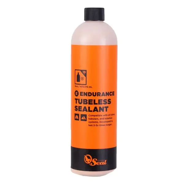 Orange Seal Endurance Tubeless Tire Sealant, 16oz – Box/25