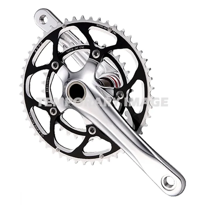 Origin8 2X Crankset 172.5×53/39 GXP Black