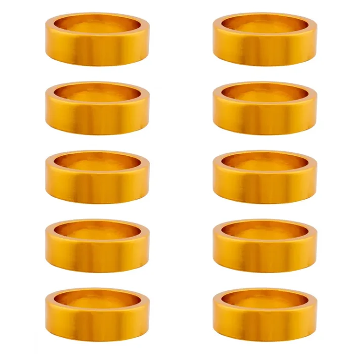 Origin8 Alloy Headset Spacers 1-1/8in x 10mm Spacer Gold