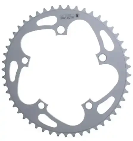 Origin8 Blade Chainring 56t 130 BCD 5-Bolt 8/9-Speed Aluminum Silver Road MTB