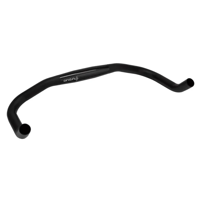 Origin8 BullhornII Black 31.8mm 420mm Textured Grip Surface Black Aluminum