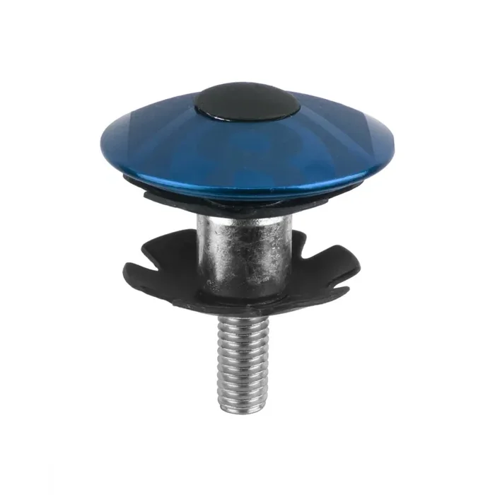 Origin8 Capster Blue 1-1/8in Includes Star Nut And Mounting Bolt