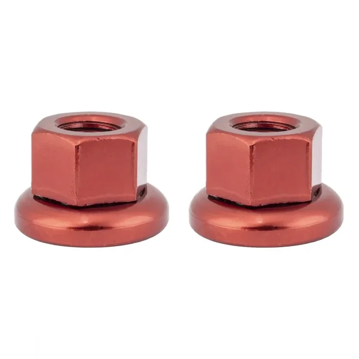 Origin8 Cr-Mo Track Front Axle Nuts M9 x 1mm Durable Chromoly Construction