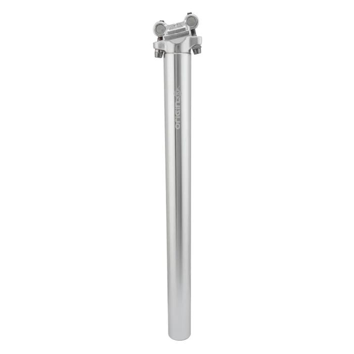 Origin8 Pro Fit Seatpost 25.4mm 400mm Silver AL6061-T6 0mm 326g
