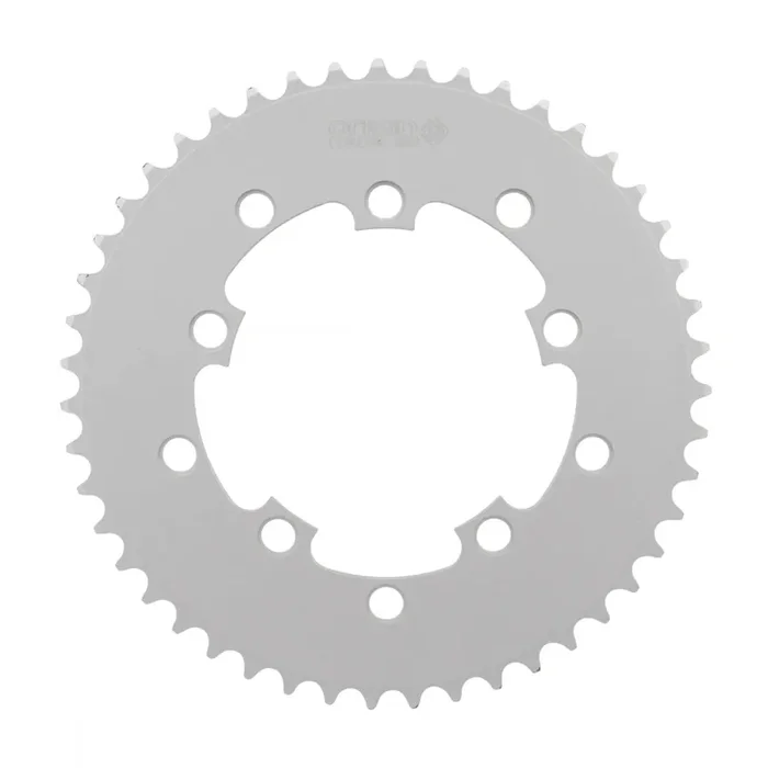 Origin8 Single Speed Chainring 47T 110mm/130mm 5-bolt Silver Made in USA