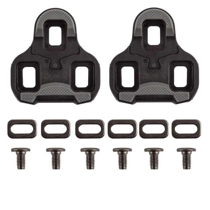 Origin8 Split 4.5 KEO Compatible Cleats Black/Grey Look Keo 4.5° Float