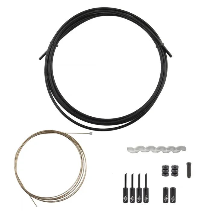 Origin8 SuperSlick Compressionless 1x Gear Cable/Housing Kit Rear 4mm/1.1mm