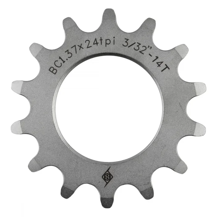 Origin8 Track Cog 14T x 3/32in Ultra Strong, Coated To Withstand Rusting