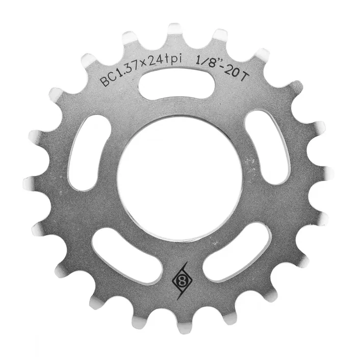 Origin8 Track Cog 20T x 1/8` Silver