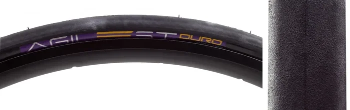 Panaracer AGILEST DURO Tire – 700 x 28, Clincher, Folding, Black RF728-AGD-B