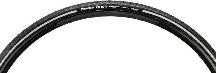 Panaracer Gravel Tire TServ Protite 700 x 32 Clincher Folding Black/Reflective 60tpi RF732-TSV-B3-RE