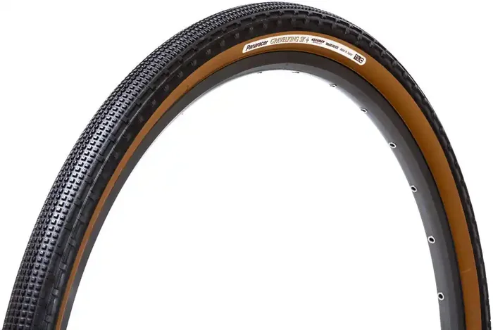 Panaracer GravelKing SK Plus Tire – 700 x 28, Clincher, Folding, Black/Brown, ProTite Protection RF728-GKSK-P-D