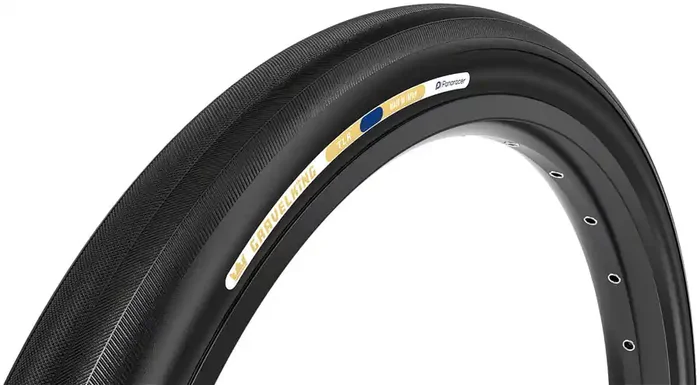 Panaracer GravelKing Slick Tire – 700 x 45, Tubeless, Folding, Black RF745-GK-B2