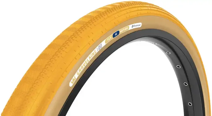 Panaracer GravelKing SS Tire – 700 x 45, Tubeless, Folding, Honey Butter/Brown F745-GKSS-HB-D2