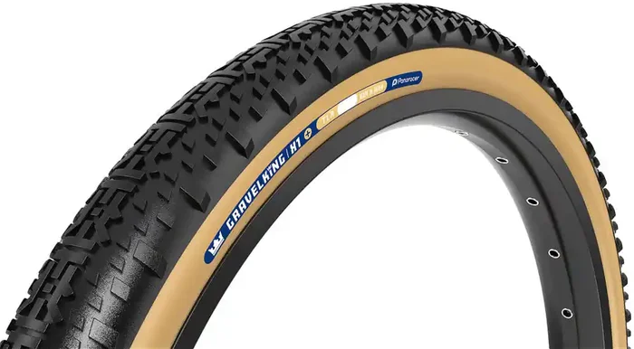 Panaracer GravelKing X1 Plus Tire – 700 x 45, Tubeless, Folding, Black/Brown RF745-GKX1-P-D2