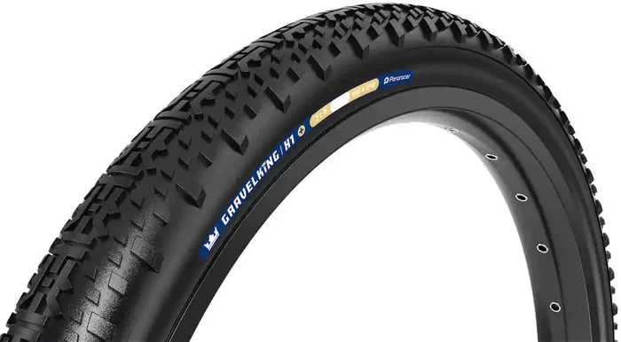 Panaracer GravelKing X1 Plus Tire – 700 x 50, Tubeless, Folding, Black RF750-GKX1-P-B2