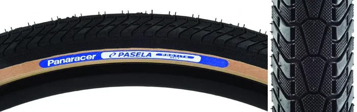 Panaracer Pasela Protite 27×1 TPI 60 PSI 115 Clincher Fold Black/Ysk Reflective RF271-LX-18PT2