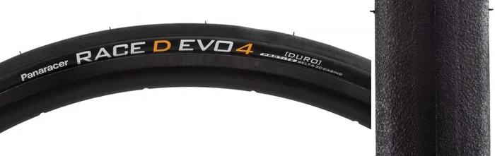 Panaracer Race D Evo4 700×23 Folding Road Bike Tire – Durable, Slick Style, ProTite Belting, Duro Casing, Zero Slip Grip, High Performance & Puncture Resistance
