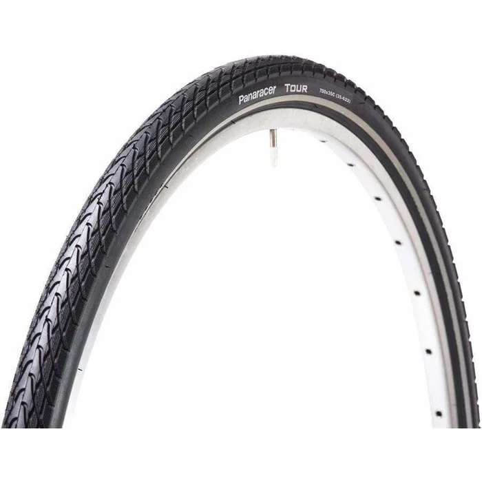 Panaracer TourGuardPlus Tire – 700 x 42, Clincher, Wire/Reflective