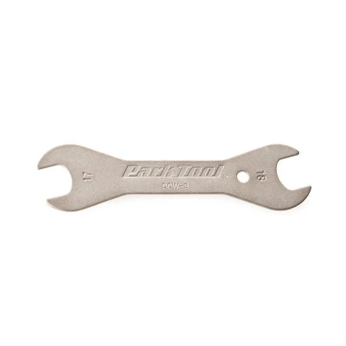 Park Tool DCW-3 Double-Ended Cone Wrench: 17 and 18mm