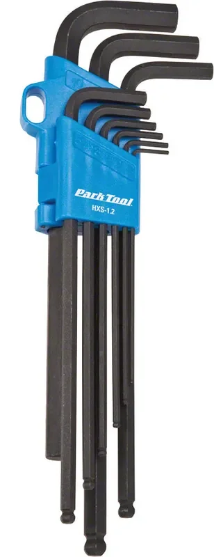 Park Tool HXS-1.2 Professional L-Shaped Hex Set Hardened Industrial Steel