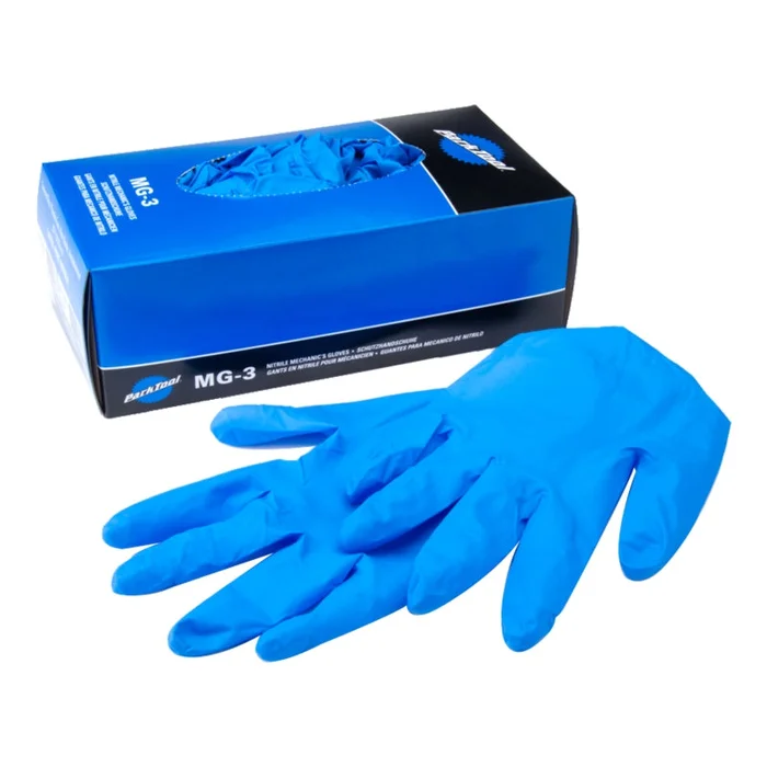 Park Tool MG-3L Nitrile Mechanics Gloves – Large