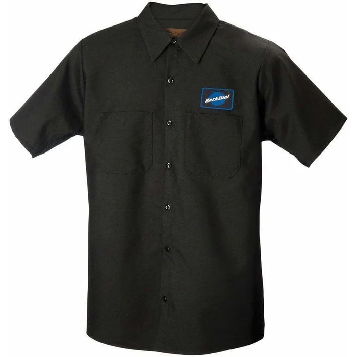 Park Tool MS-2 Bike Mechanic Button-Up Shirt – Black