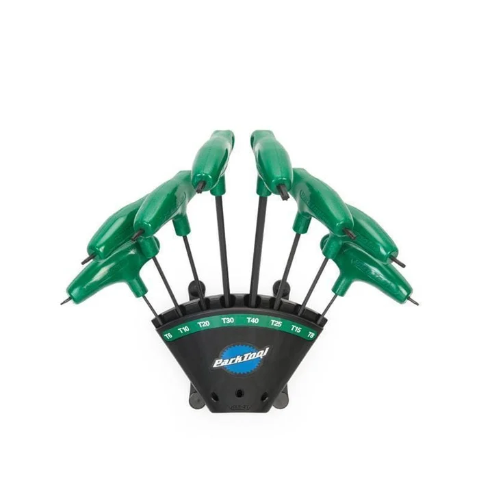 Park Tool PH-T1.2 P-Handle Torx Compatible Bike Driver Set with Holder