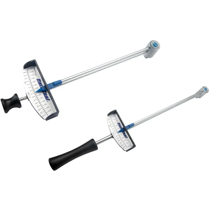 Park Tool Precision Torque Wrench Bundle 3/8″ Drive, Dual-Range, Carbon Fiber-Friendly