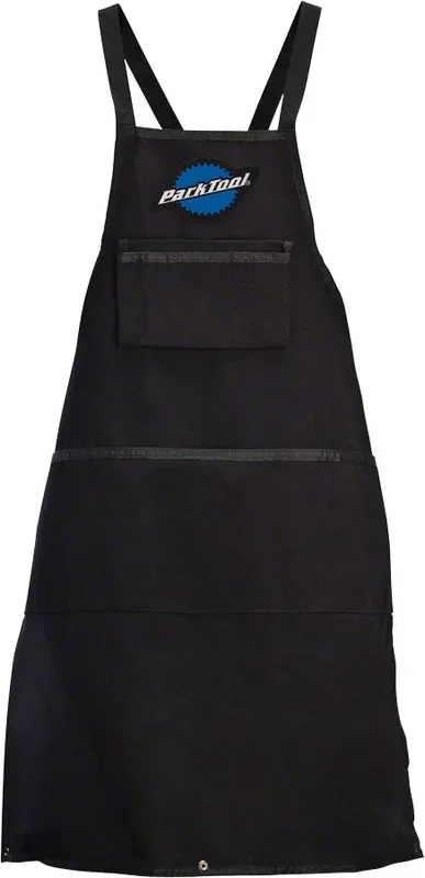 Park Tool SA-3 Heavy Duty Shop Apron 35 Inches Long Adjustable Height Black