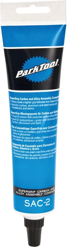 Park Tool SAC-2 SuperGrip Carbon and Alloy Compound Carbon Lube Grease Paste