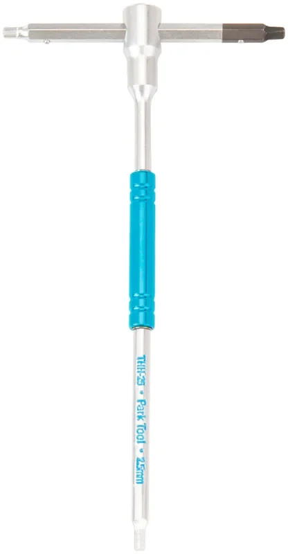 Park Tool THH-2.5 Sliding T-Handle Hex Wrench Anodized Aluminum Speed Spinner