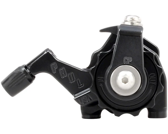 Paul Components Klamper Disc Brake Caliper (All Black) (Mechanical) (Front or Rear) (Short Pull) (Flat Mount)