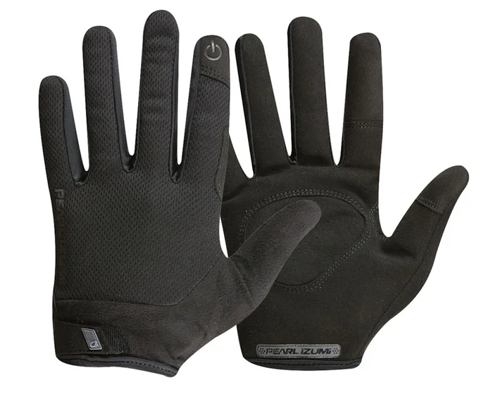 Pearl iZUMi Attack Full Finger Gloves (Black) (XS)