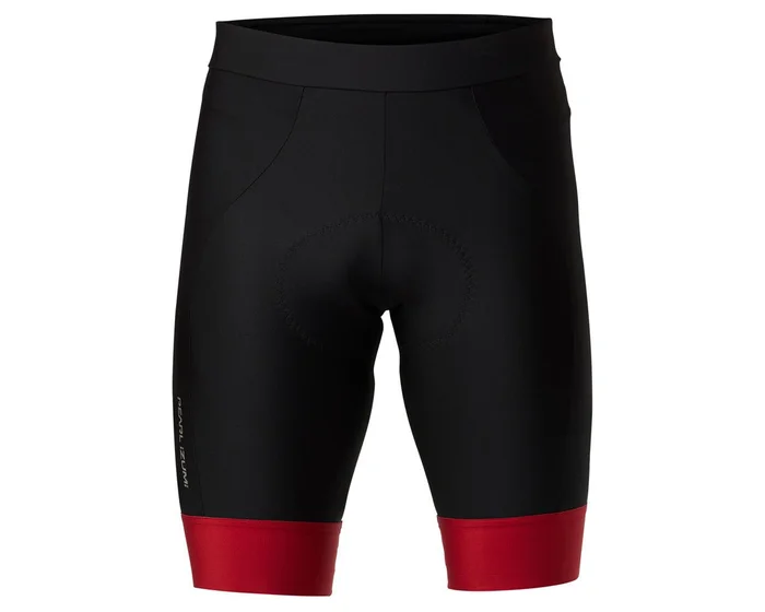 Pearl iZUMi Attack Shorts (Black/Red Dahlia) (XL)