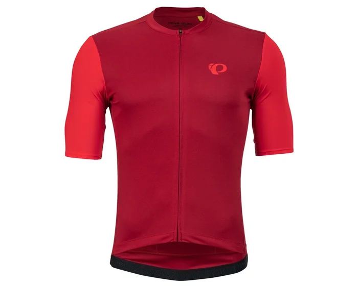 Pearl iZUMi Men’s Attack Short Sleeve Jersey (Red Dahlia) (S)