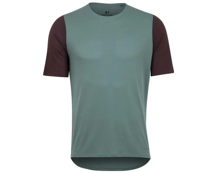 Pearl iZUMi Men’s Summit Pro Short Sleeve Jersey (Pale Pine/Cacao) (S)
