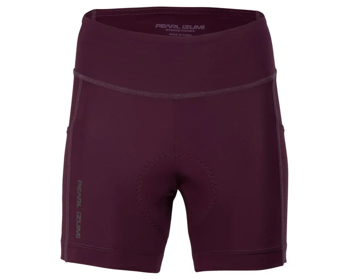 Pearl iZUMi Women’s Sugar 5″ Cycling Short (Dark Violet) (L)