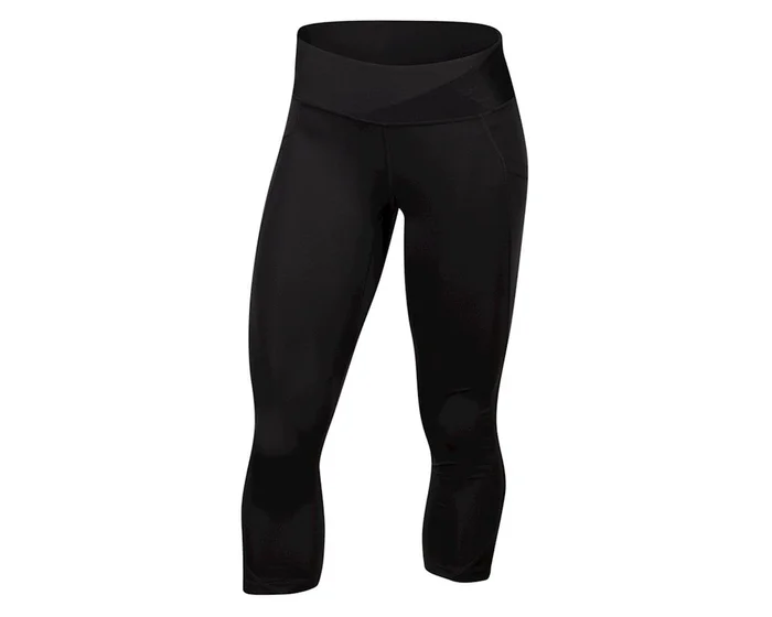 Pearl iZUMi Women’s Wander Crop Tight (Black) (2XL) (No Chamois)