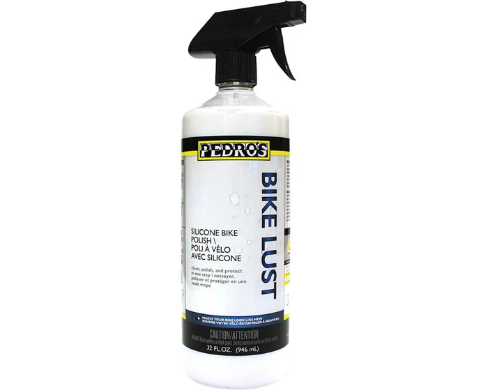 Pedro’s Bike Lust Silicone Bike Polish & Cleaner (Spray Bottle) (32oz)