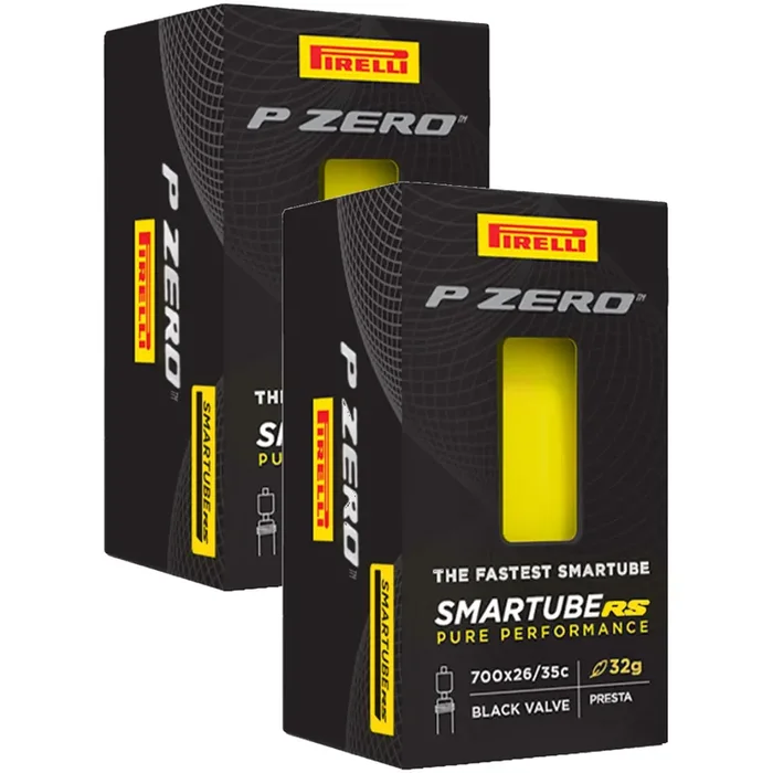 Pirelli P Zero SmarTube RS Tubeless-Ready Inner Tubes 700×26-35mm with Presta Valve Lightweight, Low Rolling Resistance, High-Performance Bike Tubes