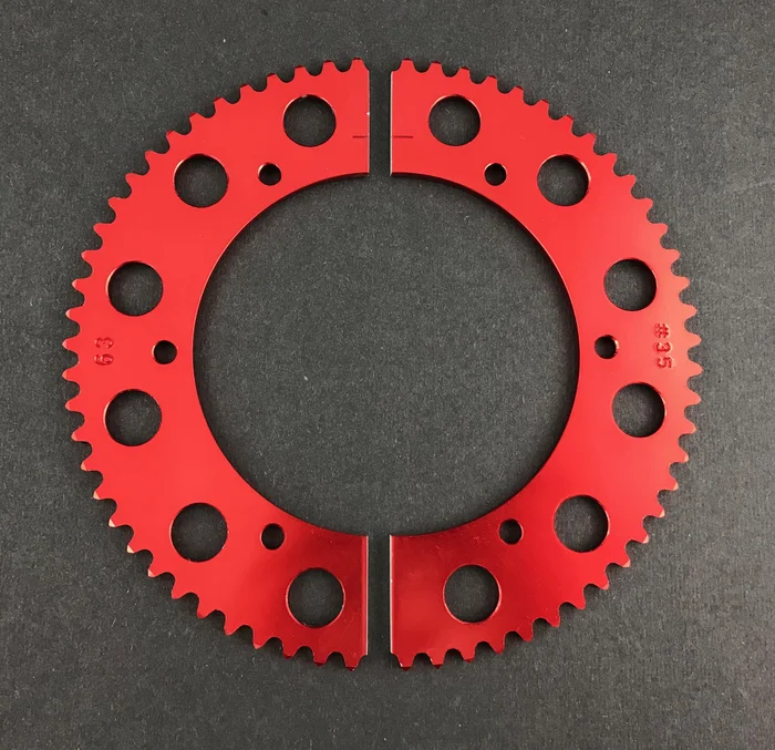 Pit Parts Split Sprocket – 58 Tooth – 35 Chain